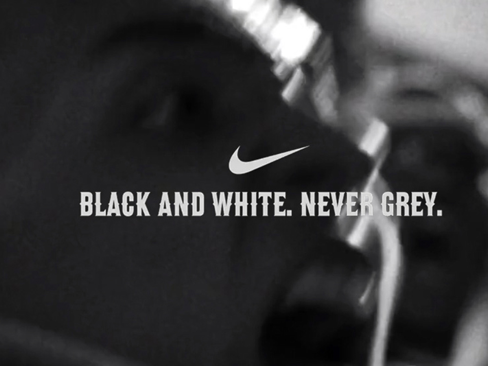 Nike: Black and White